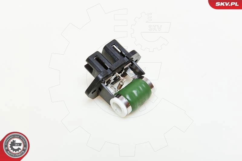 Resistor, interior blower